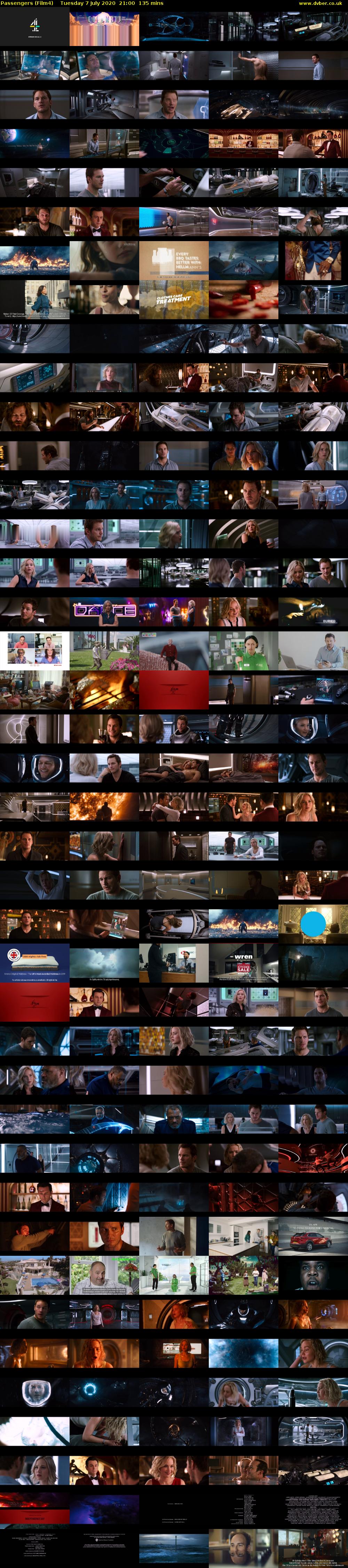Passengers (Film4) Tuesday 7 July 2020 21:00 - 23:15