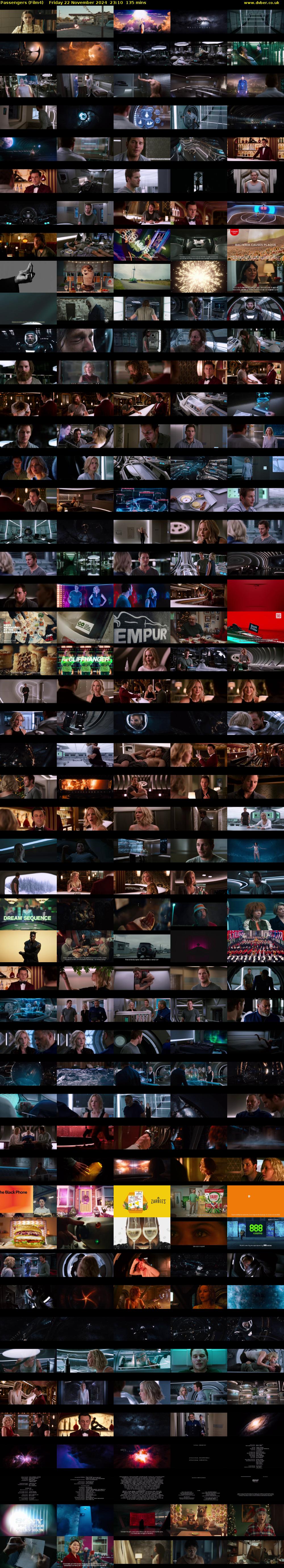 Passengers (Film4) Friday 22 November 2024 23:10 - 01:25
