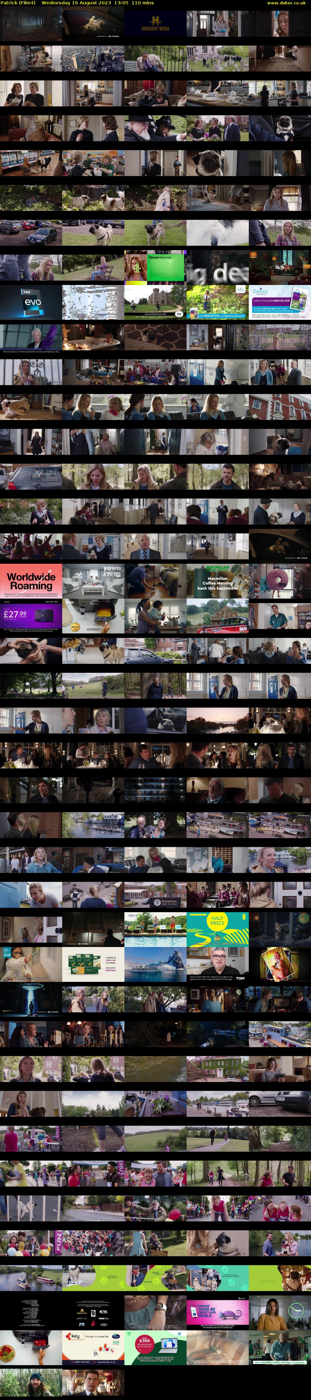 Patrick (Film4) Wednesday 16 August 2023 13:05 - 14:55