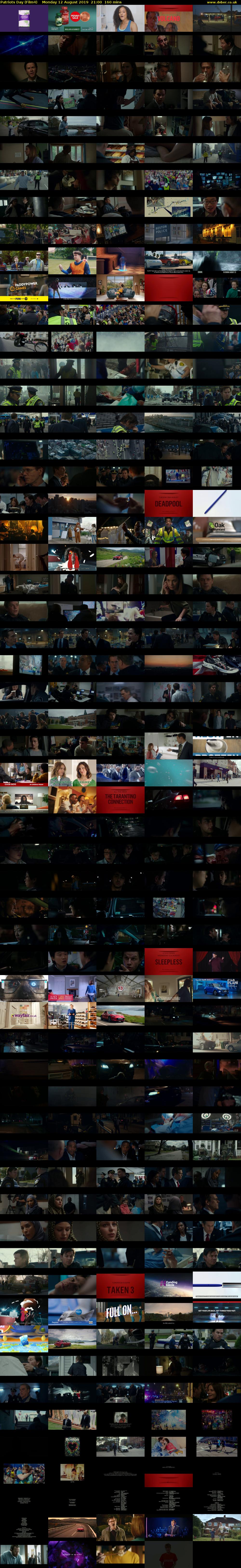 Patriots Day (Film4) Monday 12 August 2019 21:00 - 23:40