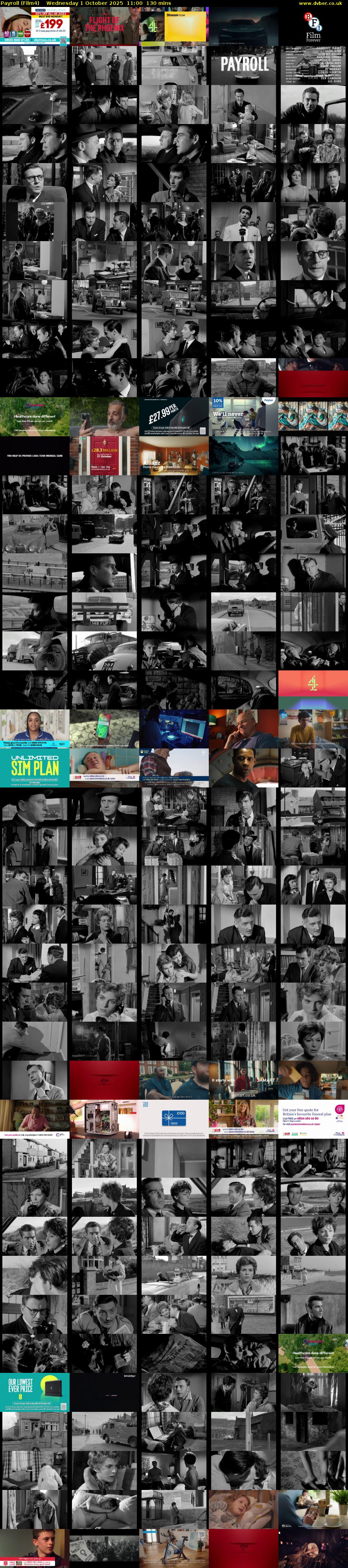 Payroll (Film4) Wednesday 1 October 2025 11:00 - 13:10