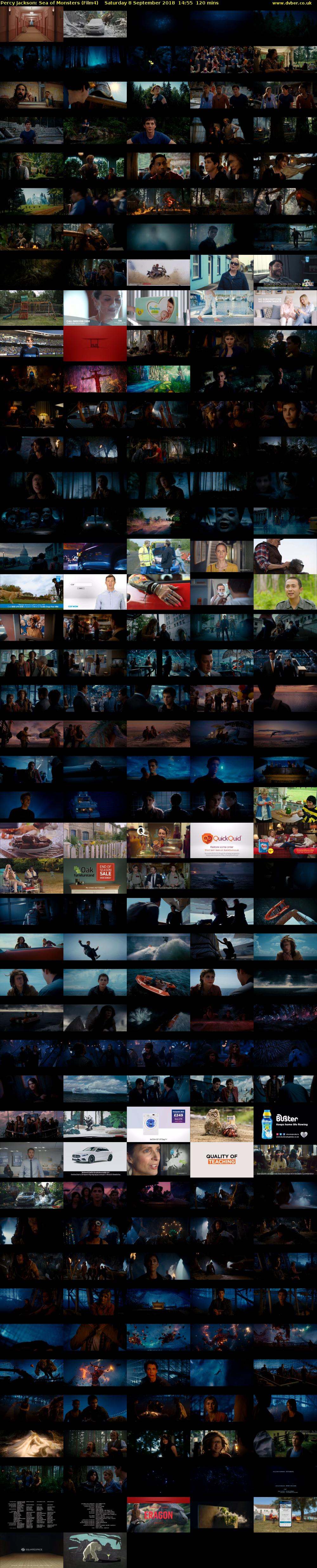 Percy Jackson: Sea of Monsters (Film4) Saturday 8 September 2018 14:55 - 16:55