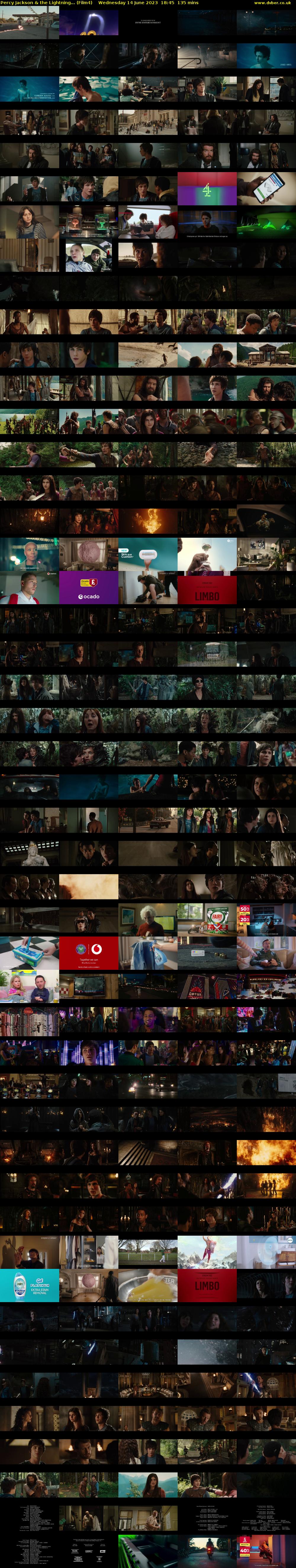 Percy Jackson & the Lightning... (Film4) Wednesday 14 June 2023 18:45 - 21:00