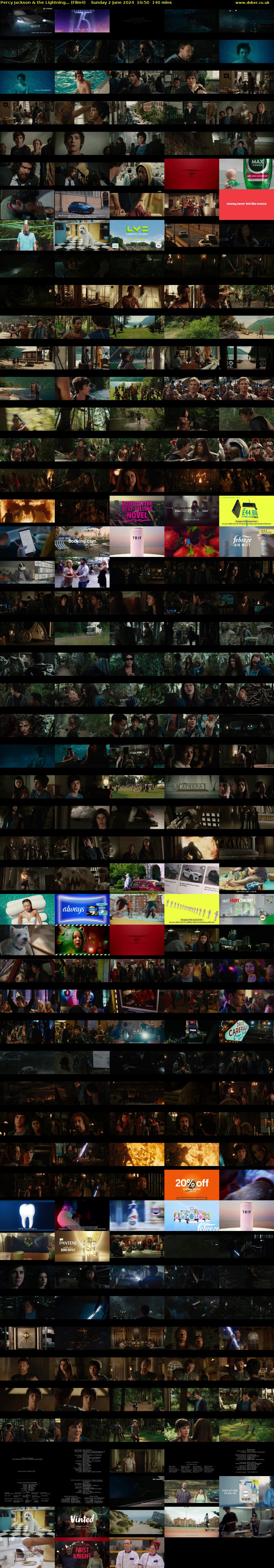 Percy Jackson & the Lightning... (Film4) Sunday 2 June 2024 16:50 - 19:10