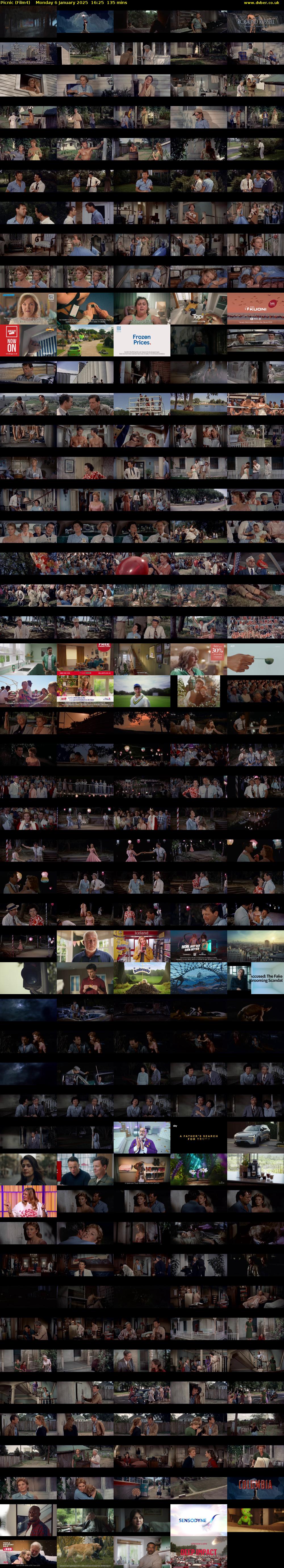 Picnic (Film4) Monday 6 January 2025 16:25 - 18:40