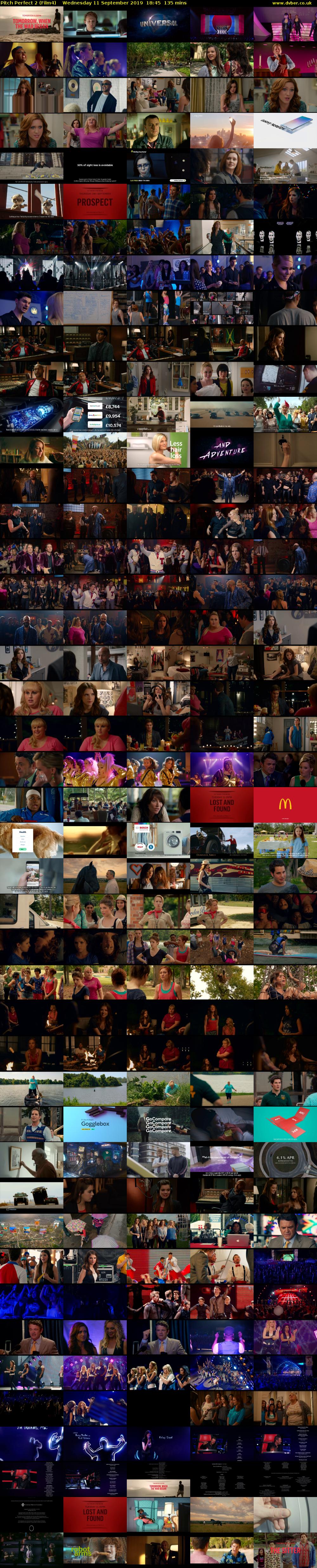 Pitch Perfect 2 (Film4) Wednesday 11 September 2019 18:45 - 21:00