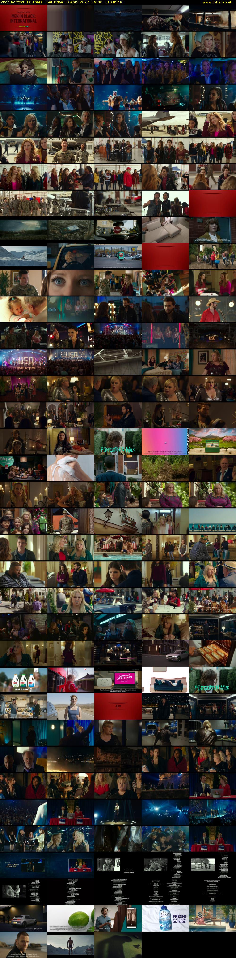 Pitch Perfect 3 (Film4) Saturday 30 April 2022 19:00 - 20:50