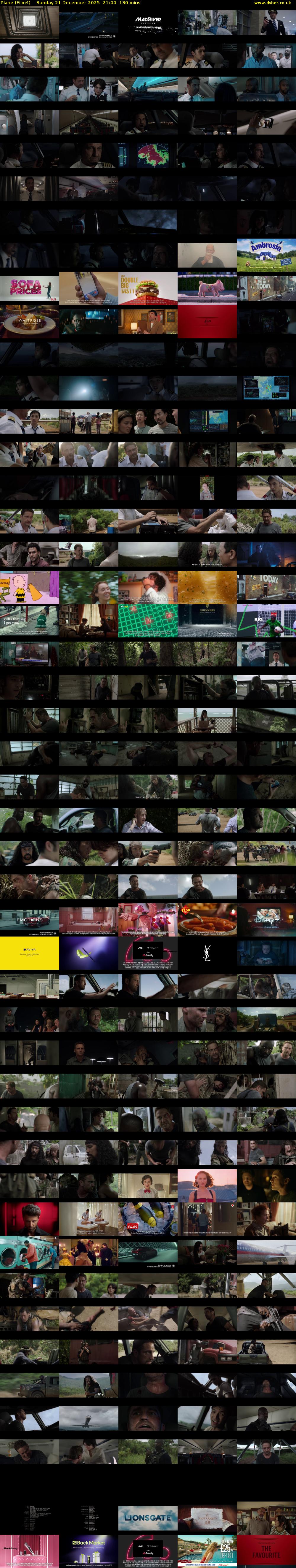 Plane (Film4) Sunday 21 December 2025 21:00 - 23:10