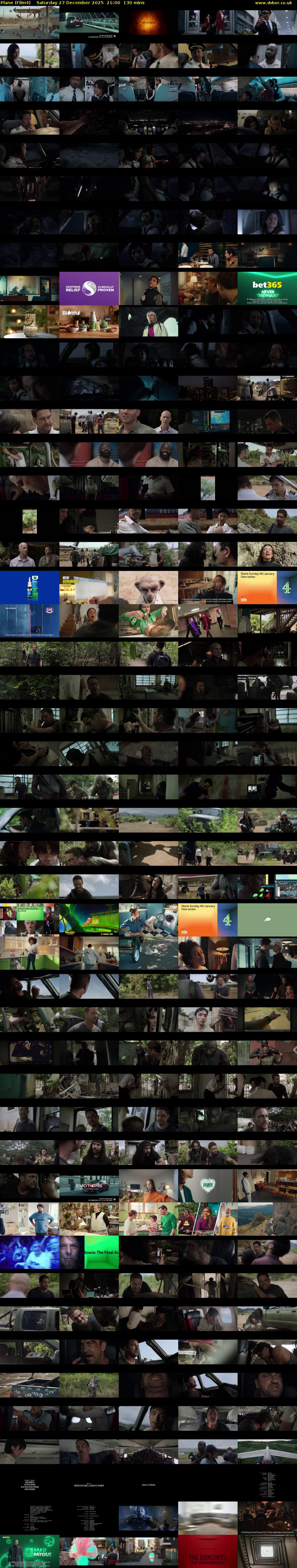 Plane (Film4) Saturday 27 December 2025 21:00 - 23:10