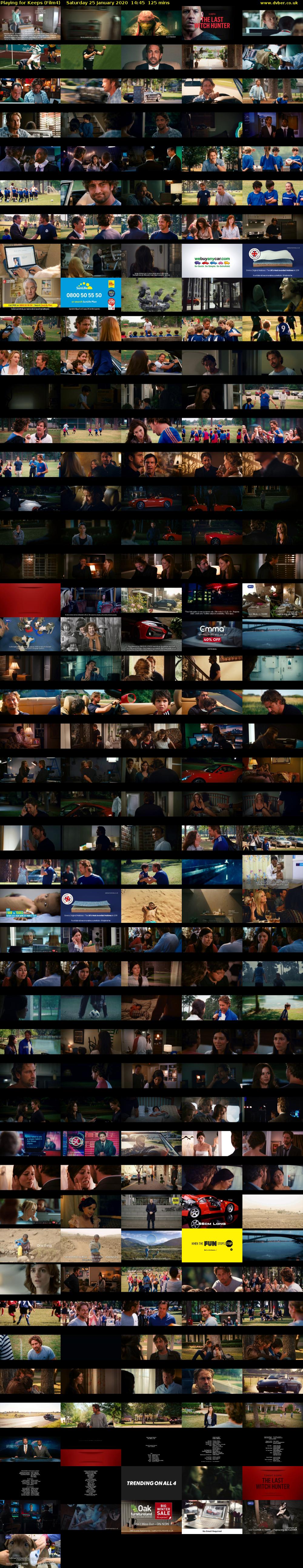 Playing for Keeps (Film4) Saturday 25 January 2020 14:45 - 16:50