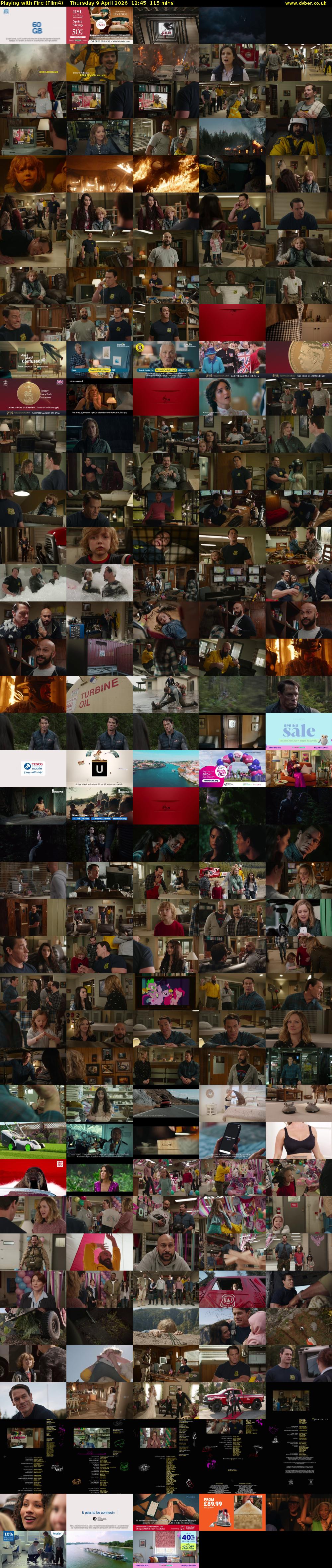 Playing with Fire (Film4) Thursday 9 April 2026 12:45 - 14:40