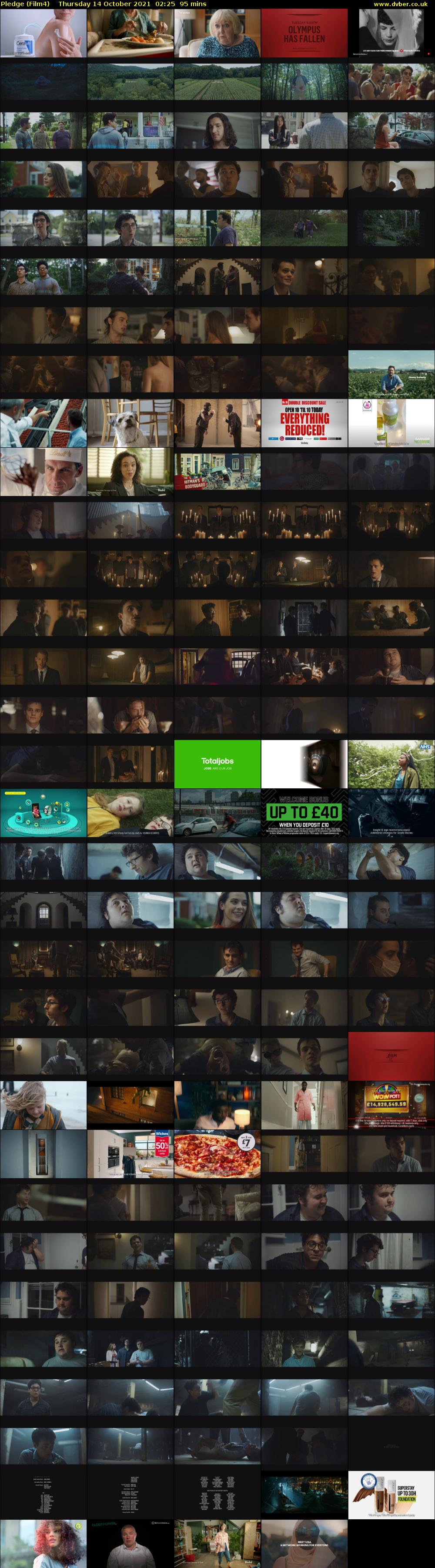 Pledge (Film4) Thursday 14 October 2021 02:25 - 04:00