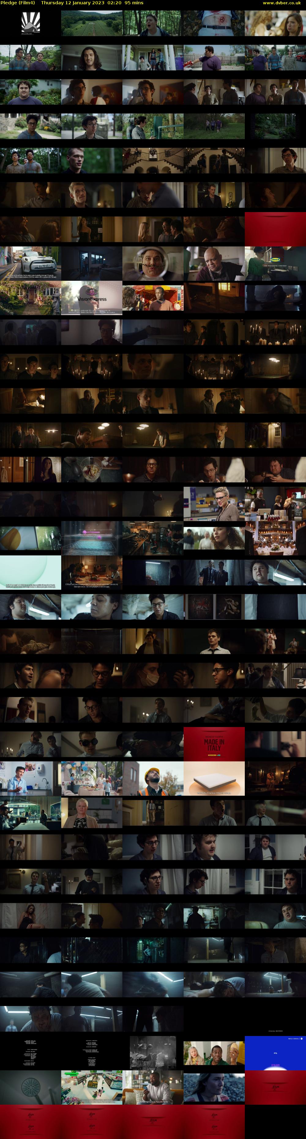 Pledge (Film4) Thursday 12 January 2023 02:20 - 03:55
