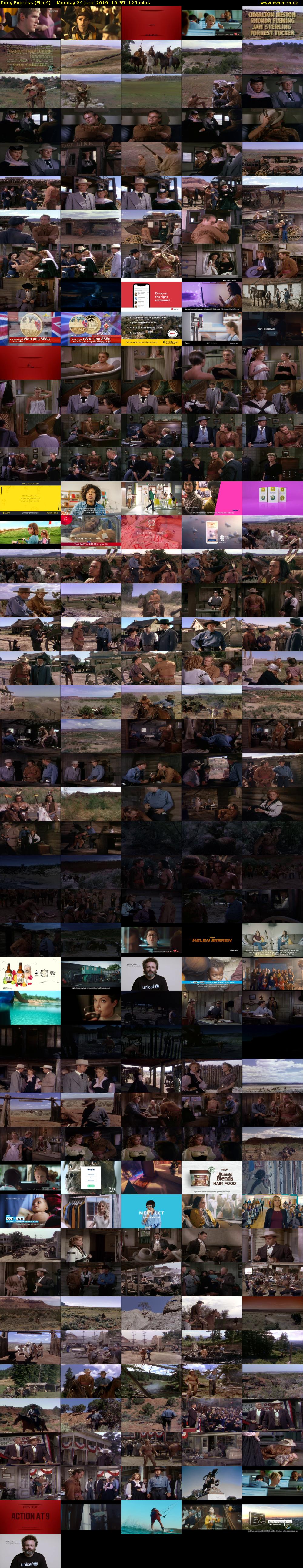 Pony Express (Film4) Monday 24 June 2019 16:35 - 18:40