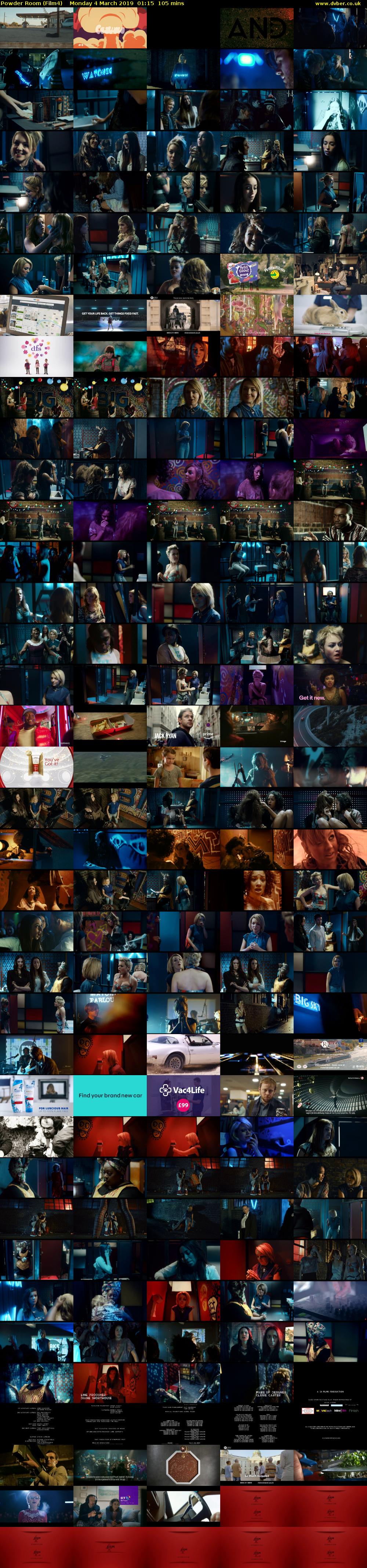 Powder Room (Film4) Monday 4 March 2019 01:15 - 03:00