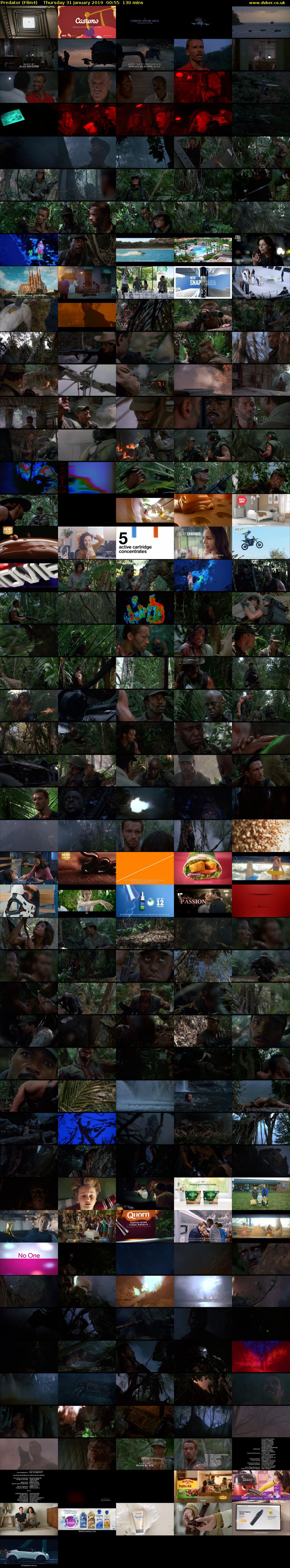 Predator (Film4) Thursday 31 January 2019 00:55 - 03:05