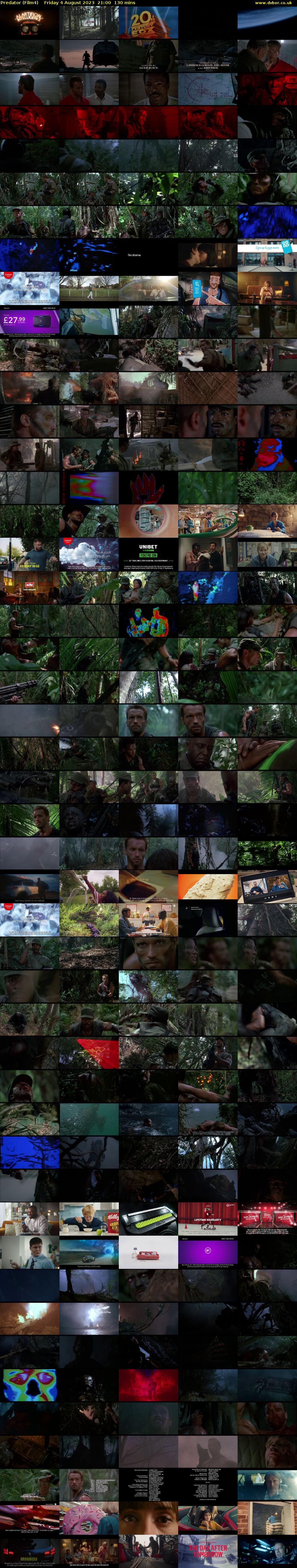 Predator (Film4) Friday 4 August 2023 21:00 - 23:10