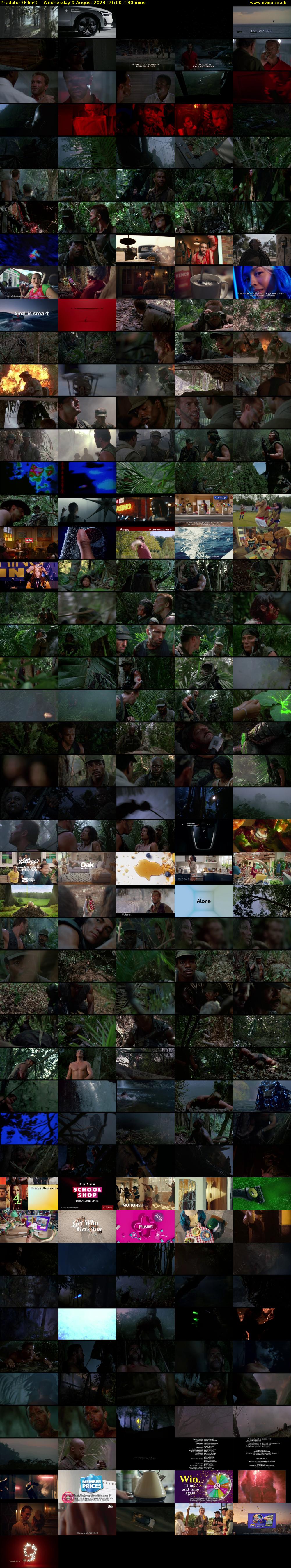 Predator (Film4) Wednesday 9 August 2023 21:00 - 23:10