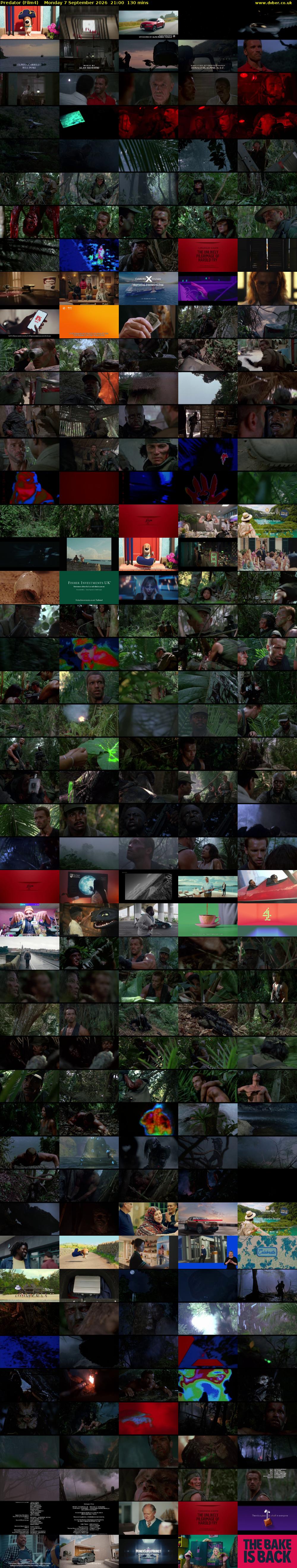 Predator (Film4) Monday 7 September 2026 21:00 - 23:10