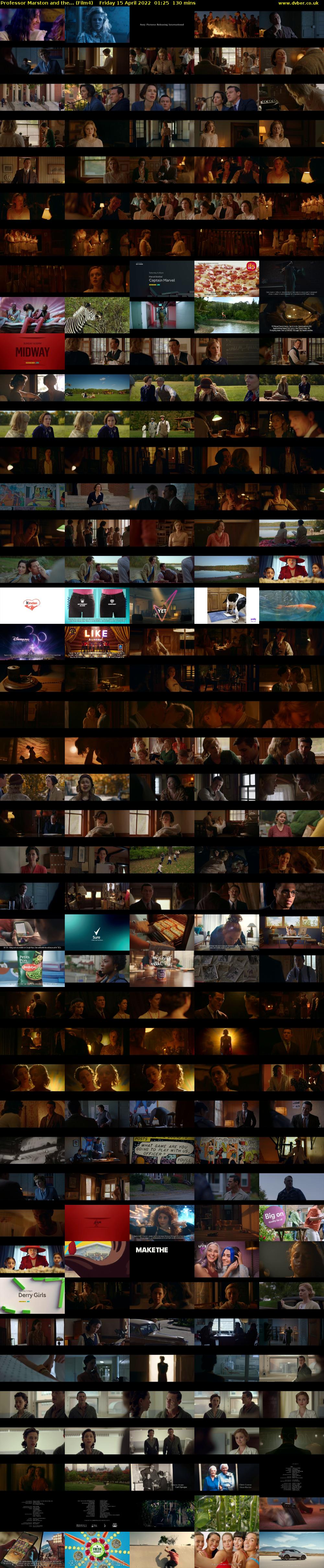 Professor Marston and the... (Film4) Friday 15 April 2022 01:25 - 03:35