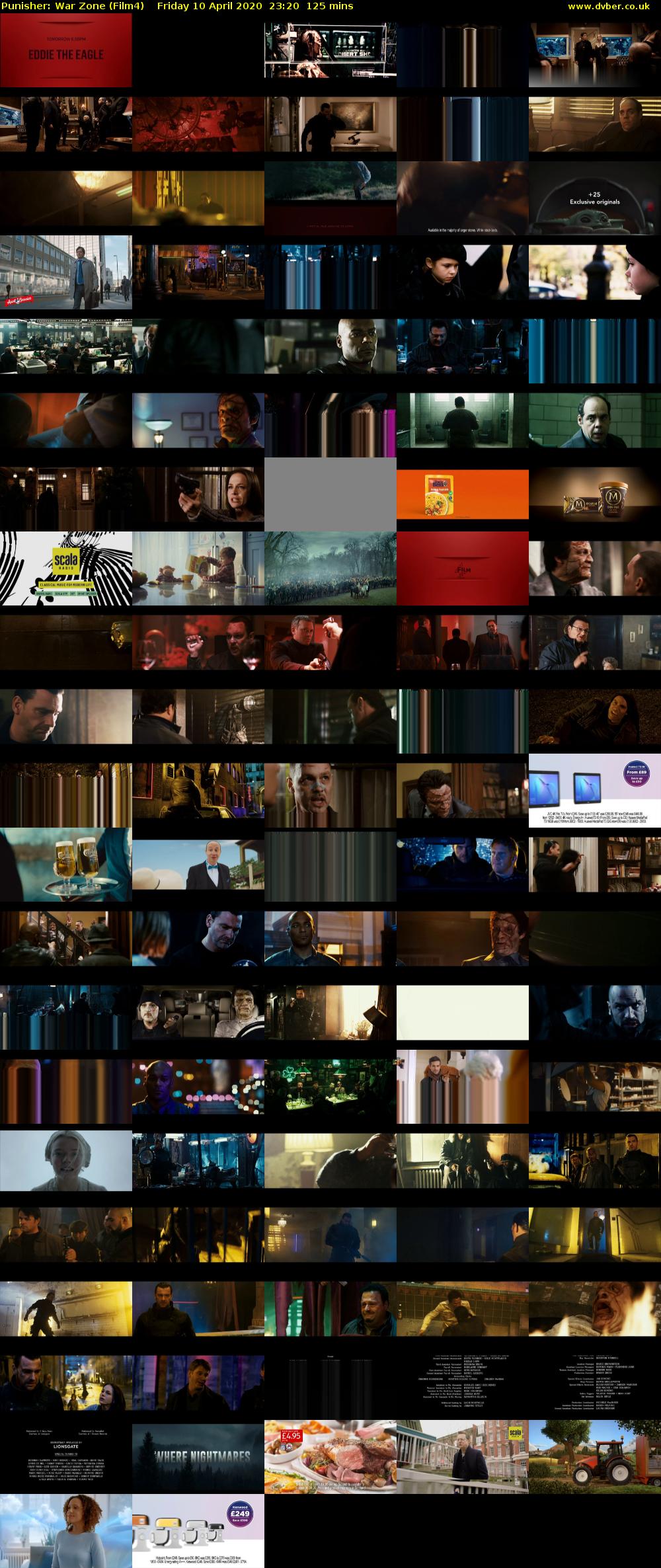 Punisher: War Zone (Film4) Friday 10 April 2020 23:20 - 01:25