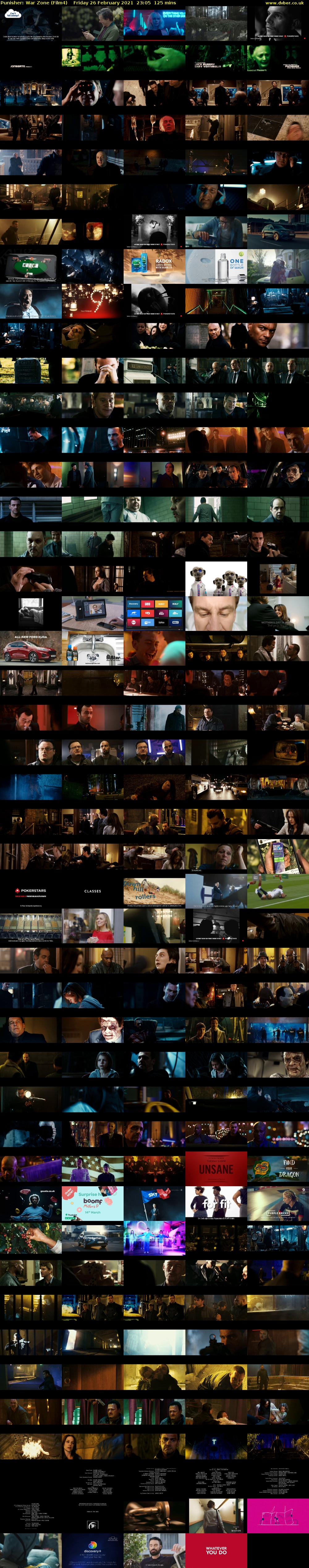 Punisher: War Zone (Film4) Friday 26 February 2021 23:05 - 01:10