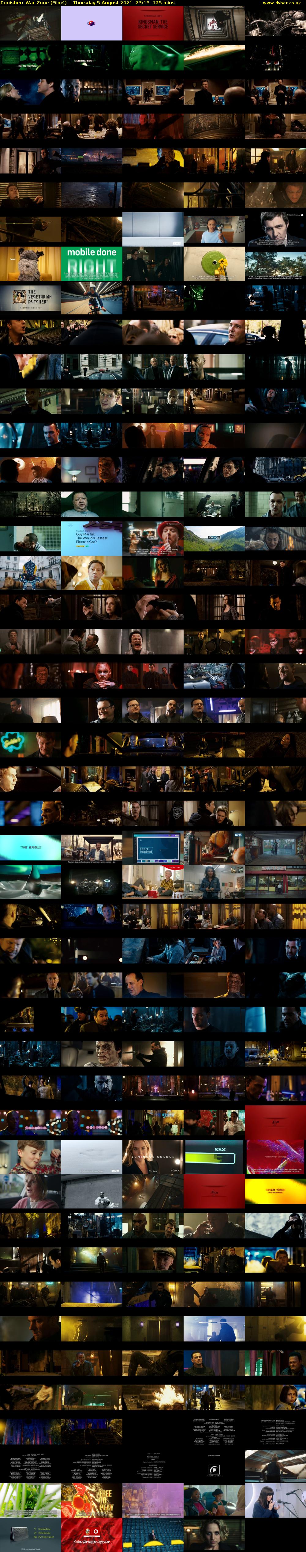 Punisher: War Zone (Film4) Thursday 5 August 2021 23:15 - 01:20