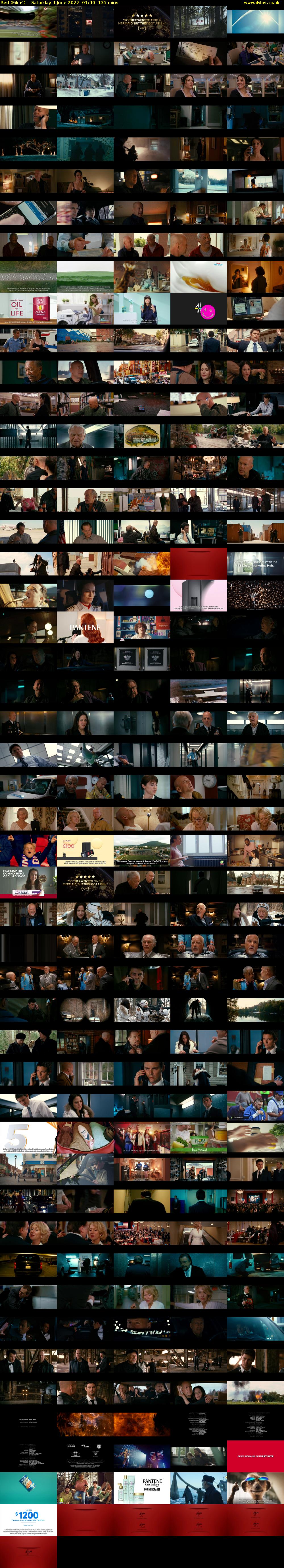 RED (Film4) Saturday 4 June 2022 01:40 - 03:55