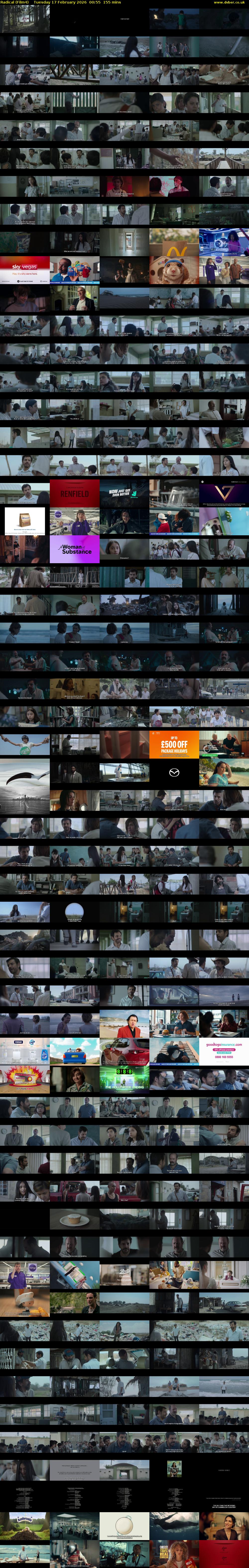 Radical (Film4) Tuesday 17 February 2026 00:55 - 03:30