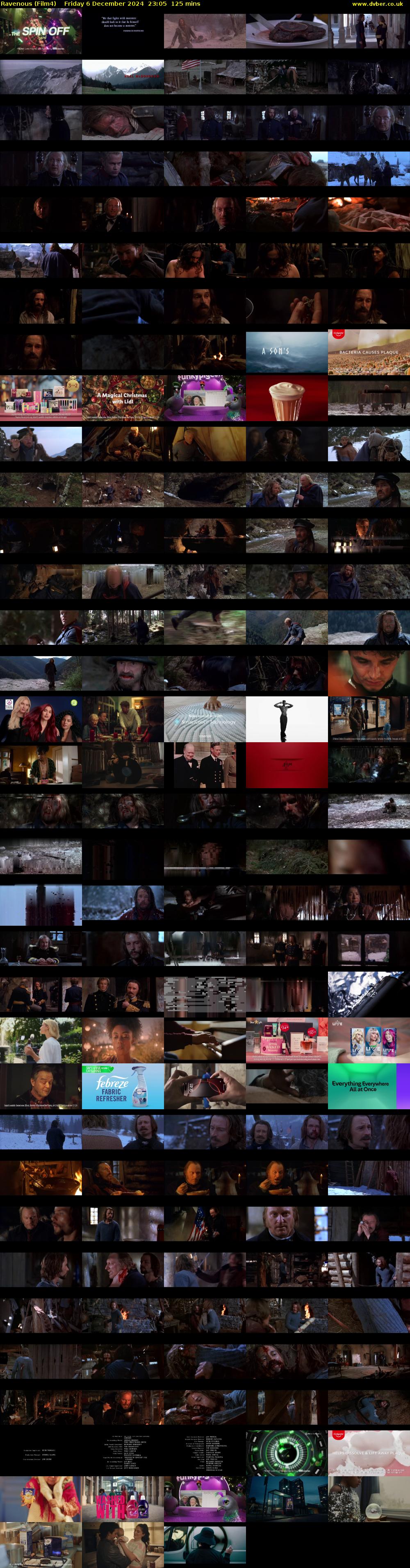 Ravenous (Film4) Friday 6 December 2024 23:05 - 01:10
