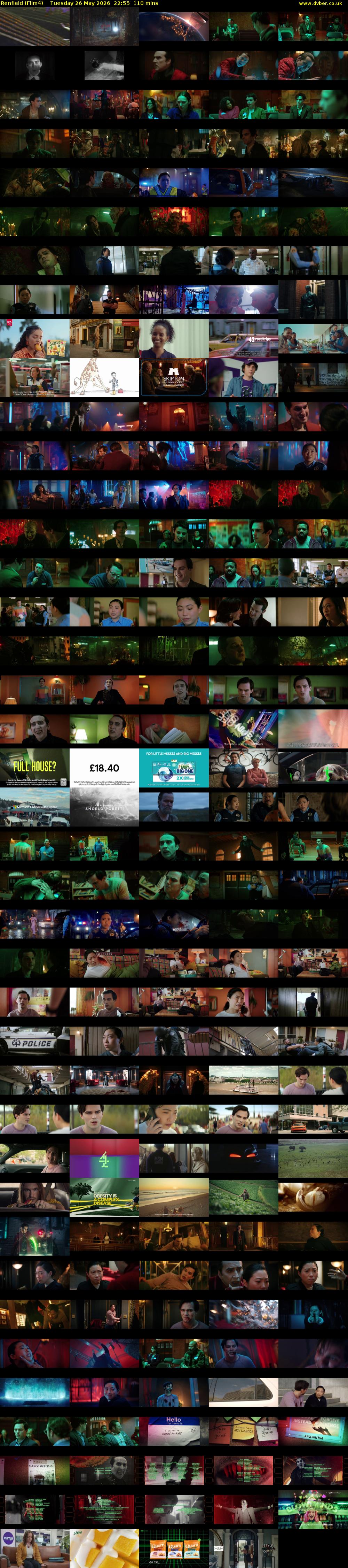 Renfield (Film4) Tuesday 26 May 2026 22:55 - 00:45