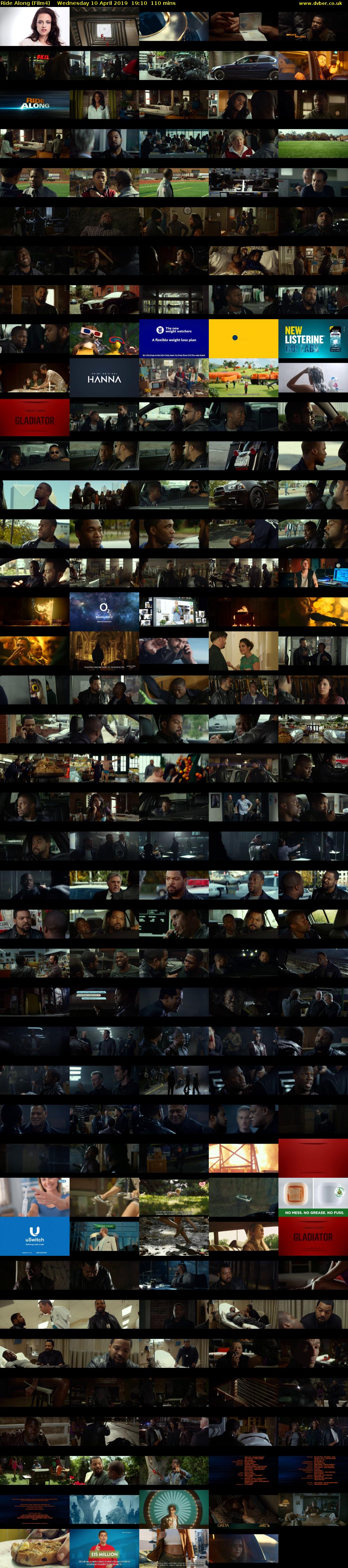 Ride Along (Film4) Wednesday 10 April 2019 19:10 - 21:00