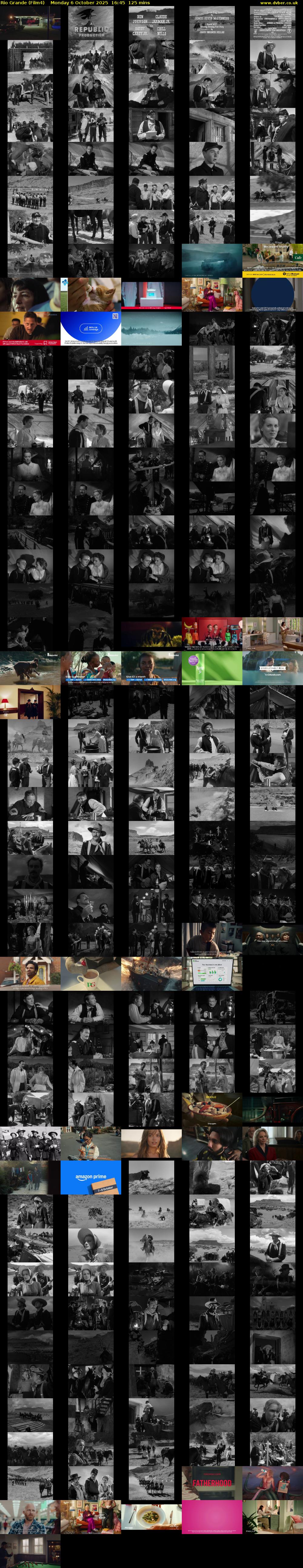 Rio Grande (Film4) Monday 6 October 2025 16:45 - 18:50