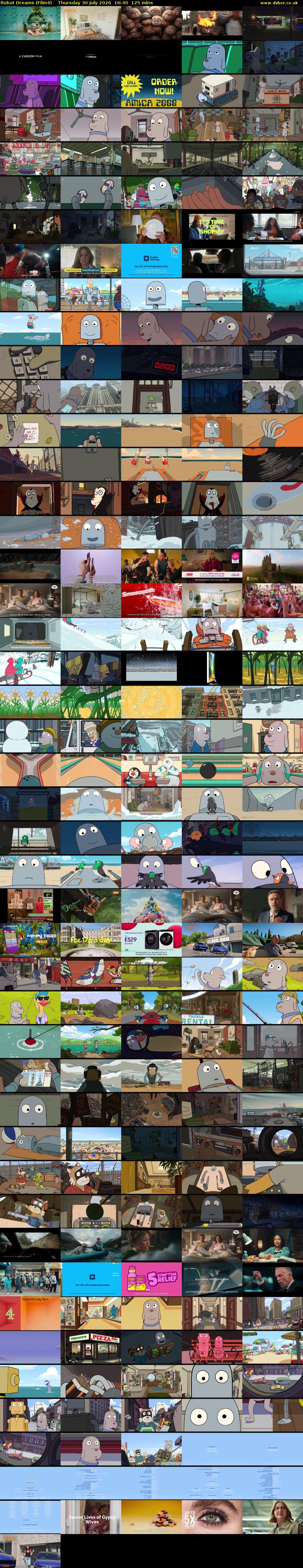 Robot Dreams (Film4) Thursday 30 July 2026 16:40 - 18:45