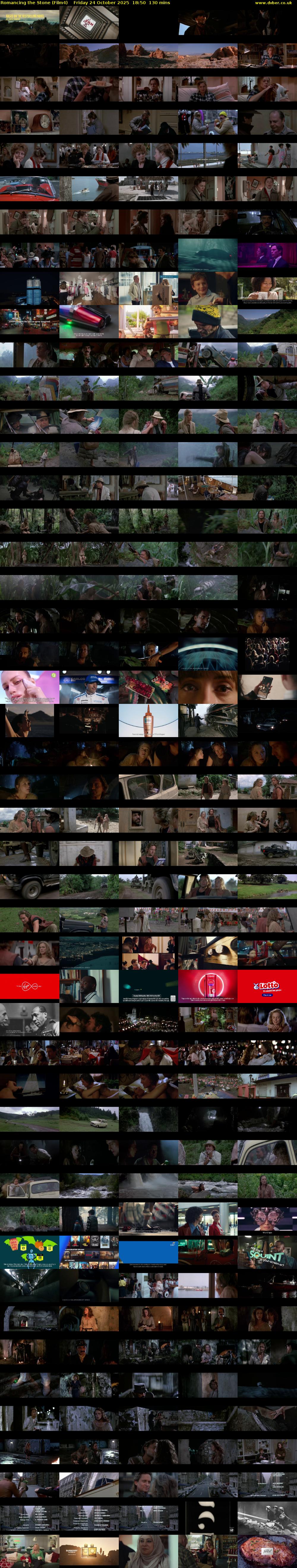 Romancing the Stone (Film4) Friday 24 October 2025 18:50 - 21:00