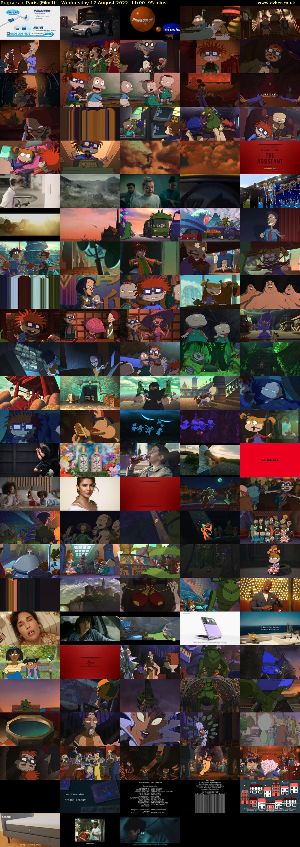 Rugrats in Paris (Film4) Wednesday 17 August 2022 11:00 - 12:35