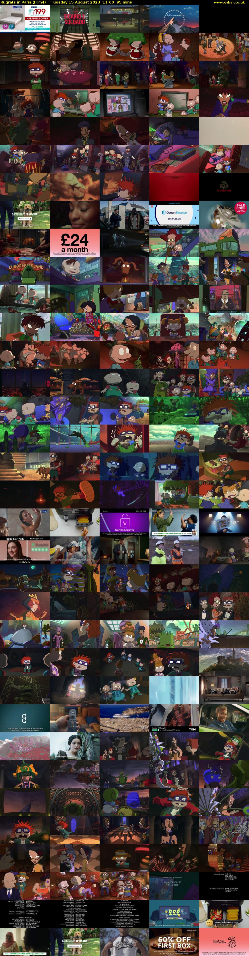 Rugrats in Paris (Film4) Tuesday 15 August 2023 11:00 - 12:35