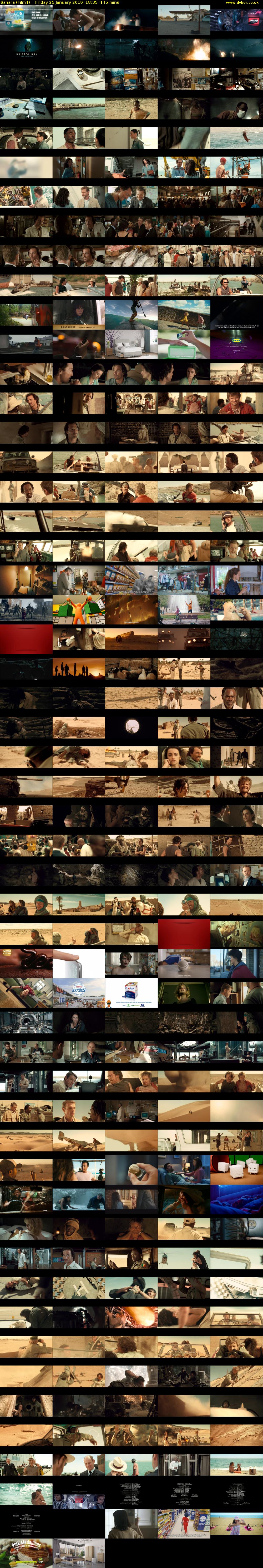 Sahara (Film4) Friday 25 January 2019 18:35 - 21:00