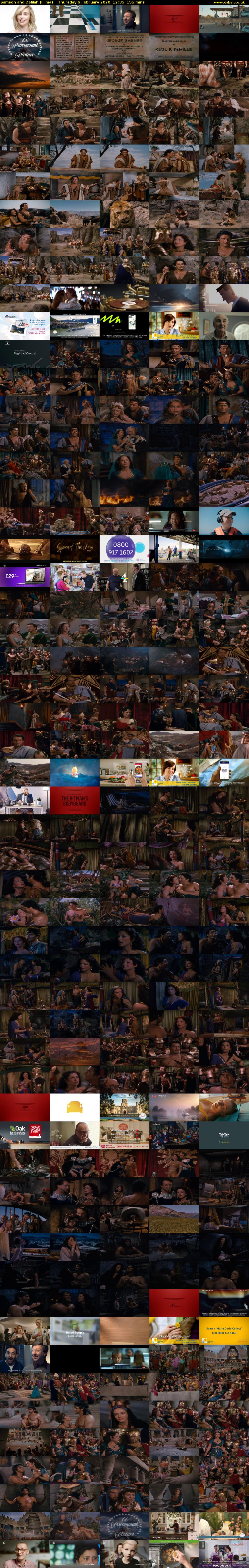 Samson and Delilah (Film4) Thursday 6 February 2020 12:35 - 15:10