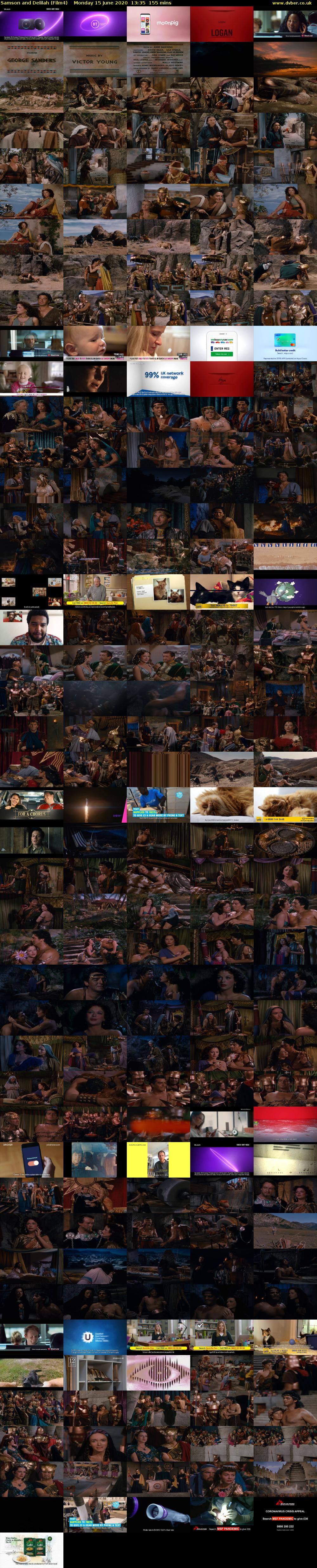 Samson and Delilah (Film4) Monday 15 June 2020 13:35 - 16:10