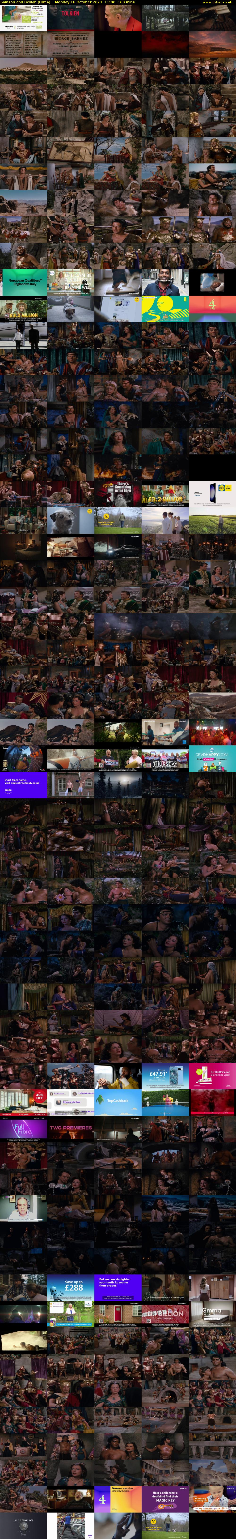 Samson and Delilah (Film4) Monday 16 October 2023 11:00 - 13:40
