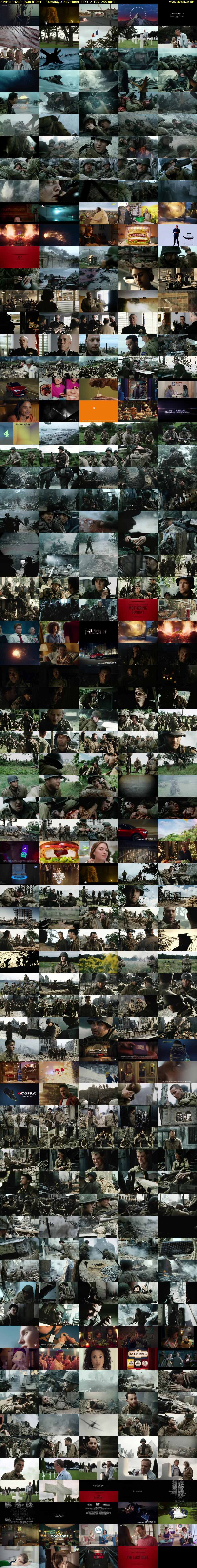 Saving Private Ryan (Film4) Tuesday 5 November 2024 21:00 - 00:20