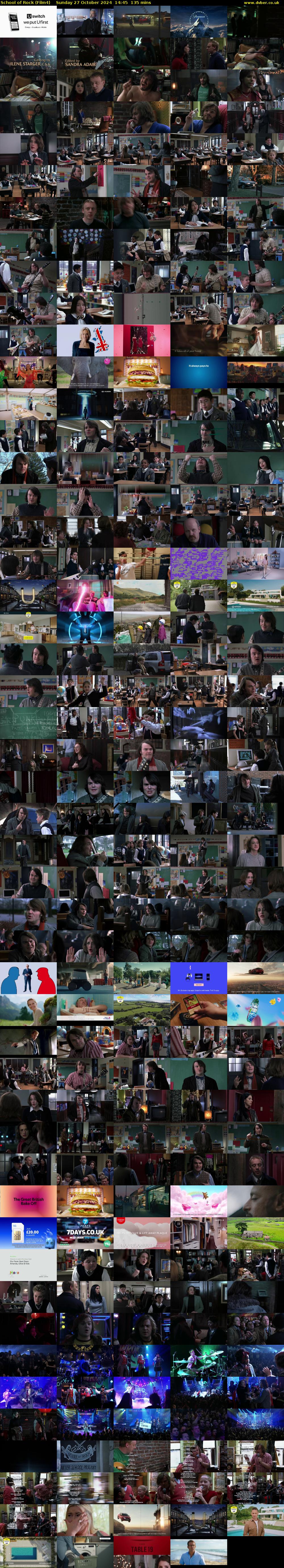 School of Rock (Film4) Sunday 27 October 2024 14:45 - 17:00
