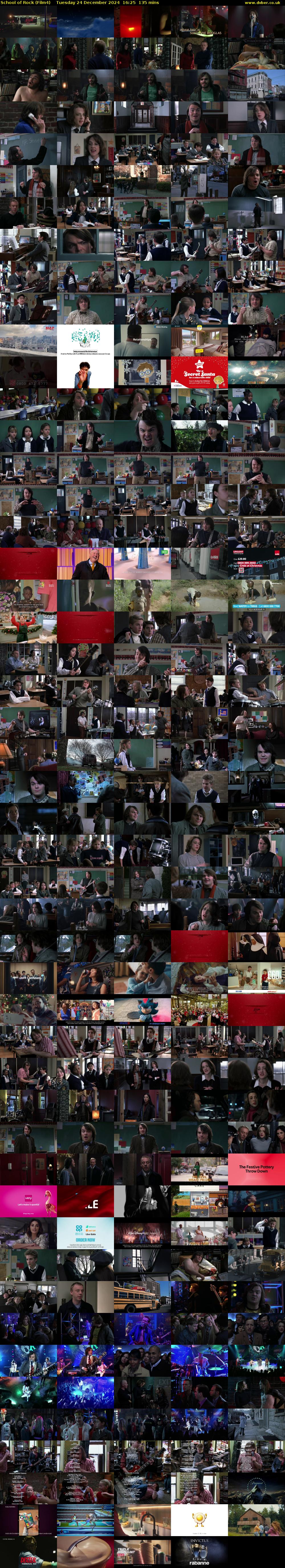 School of Rock (Film4) Tuesday 24 December 2024 16:25 - 18:40