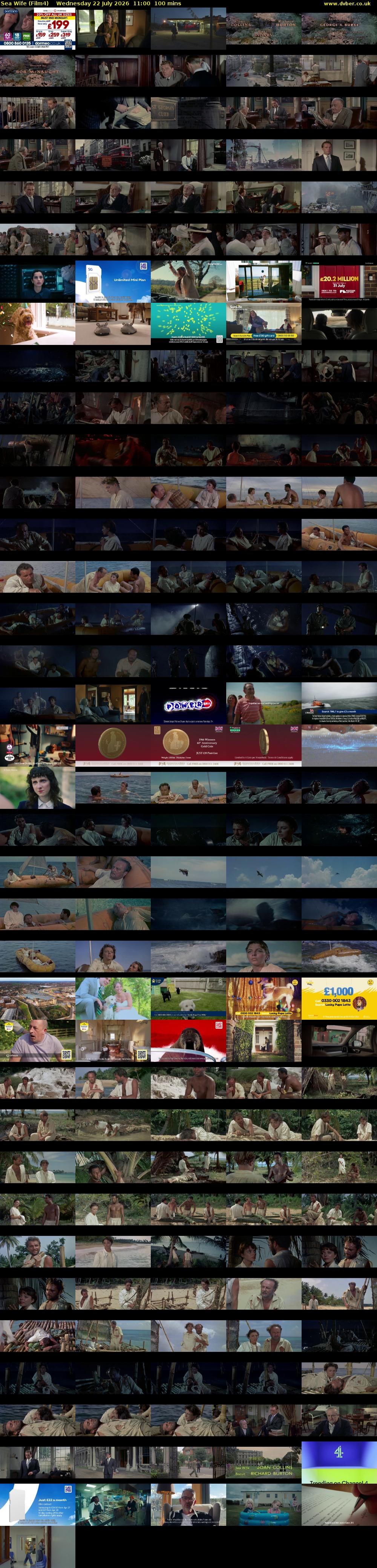 Sea Wife (Film4) Wednesday 22 July 2026 11:00 - 12:40