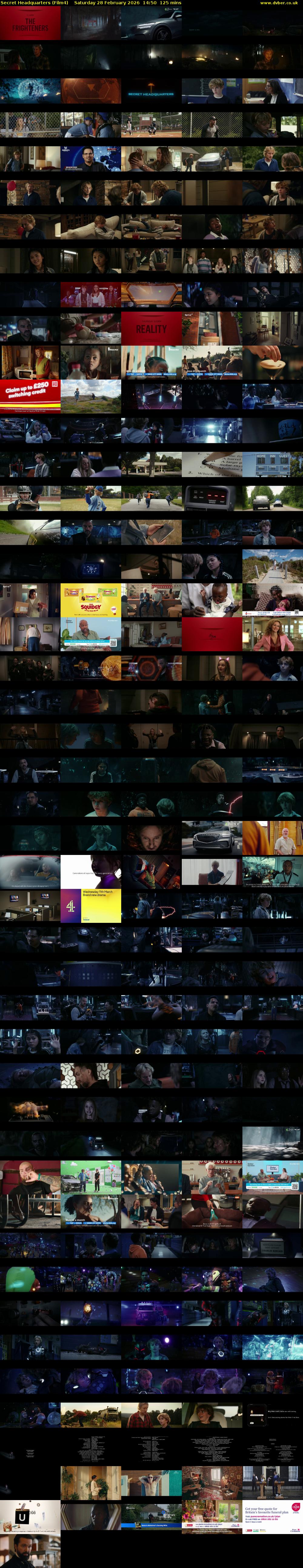 Secret Headquarters (Film4) Saturday 28 February 2026 14:50 - 16:55