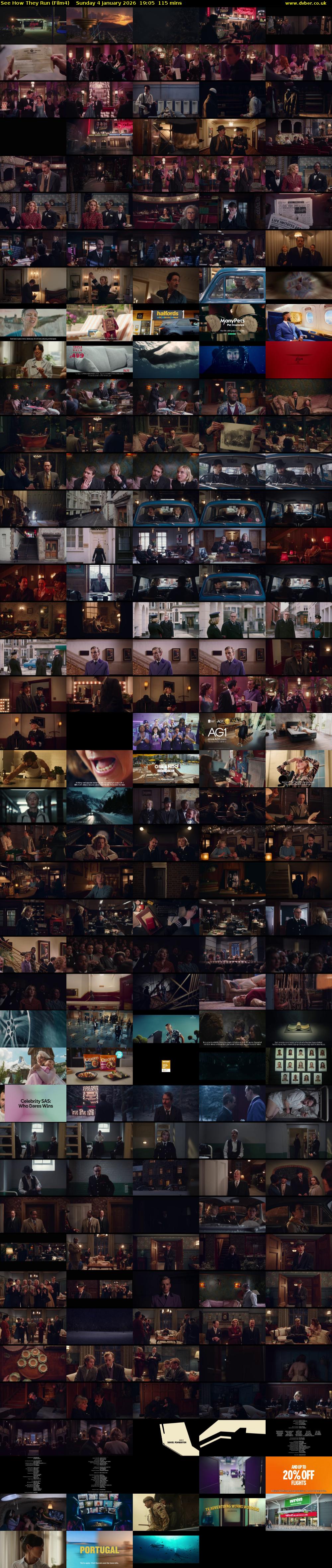 See How They Run (Film4) Sunday 4 January 2026 19:05 - 21:00