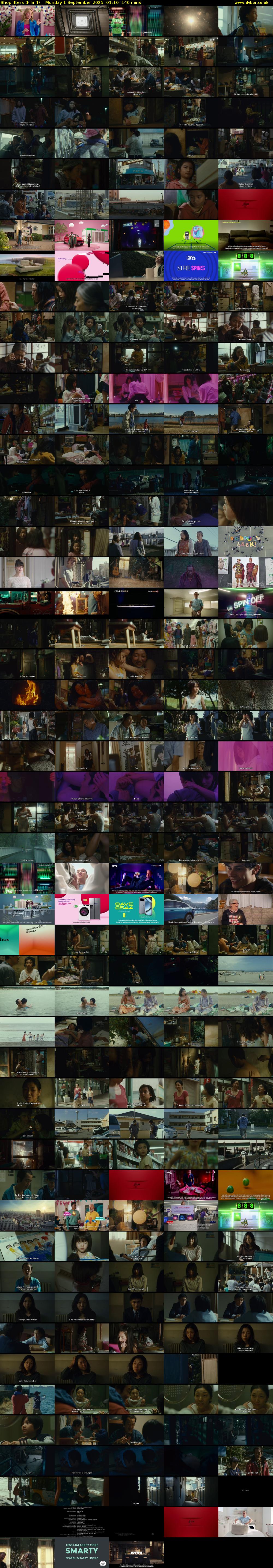 Shoplifters (Film4) Monday 1 September 2025 01:10 - 03:30