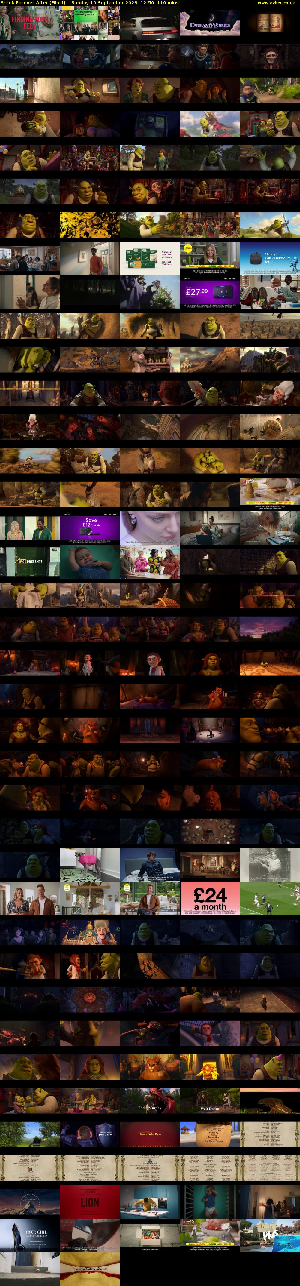 Shrek Forever After (Film4) Sunday 10 September 2023 12:50 - 14:40