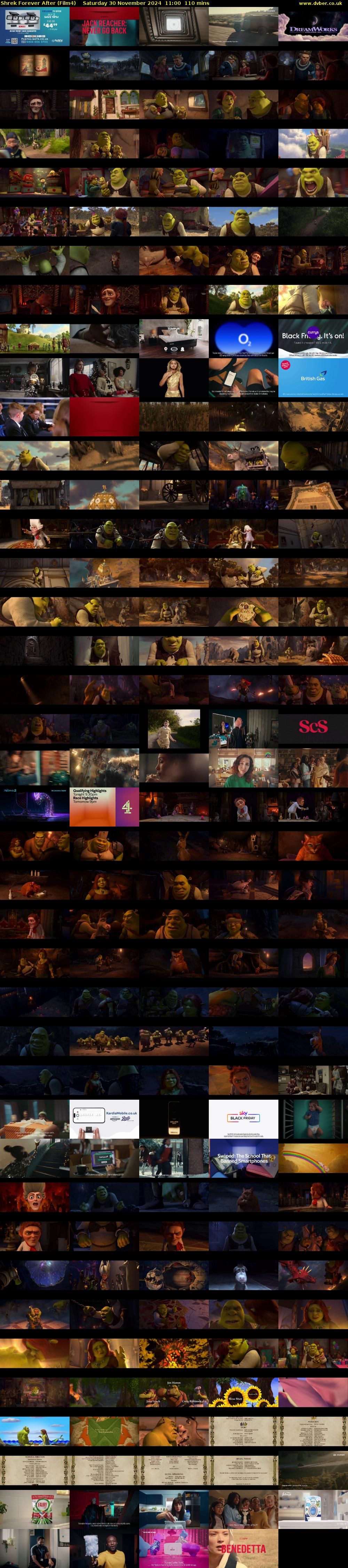 Shrek Forever After (Film4) Saturday 30 November 2024 11:00 - 12:50